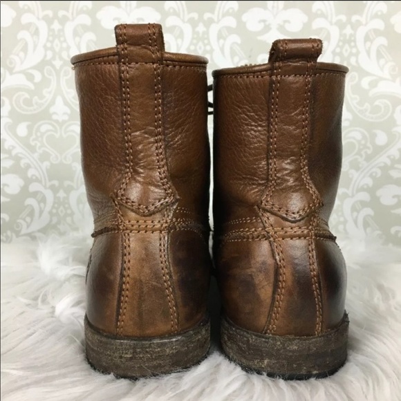 Frye Phillip work boots. Run a little small. - Picture 3 of 5